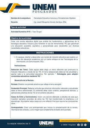 Actividad Sumativa N°02 Revista Educativa En Tic Grupal (1)