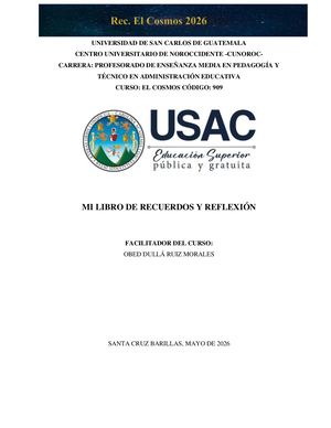 El Cosmos Recuerdos Para Reflexionar