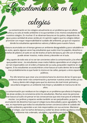 Portada Proyecto De Naturaleza
