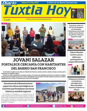 Tuxtla Hoy 16 De Mayo 2026