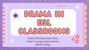 Drama In Esl Classrooms