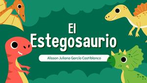 Plan de clase cuento dinosaurio