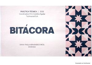 Bitácora PTS