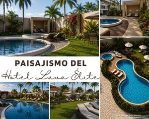 Paisajismo Del Hotel Lava ÉLite