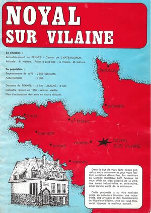1977 04 22 - Le Noyalais N° 1 - Noyal Sur Vilaine 12 Pages