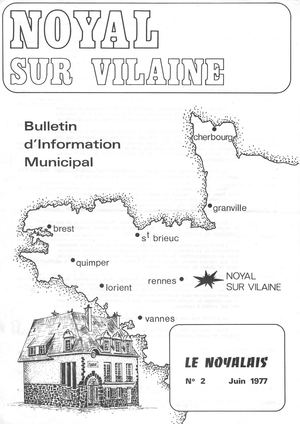 1977 06 - Le Noyalais N° 2 - Noyal Sur Vilaine 4 Pages