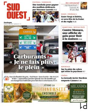 Sud Ouest Samedi 16 Mai