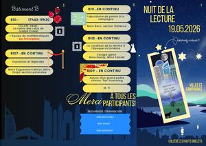 Programme Nuit De La Lecture 2026
