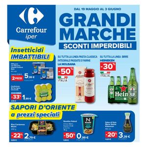 Volantino Carrefour Iper Dal 19 Maggio Al 03 Giugno 2026