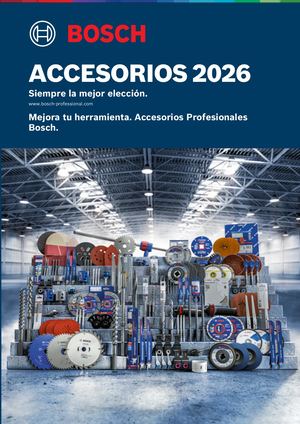 CATÁLOGO ACCESORIOS BOSCH 2026