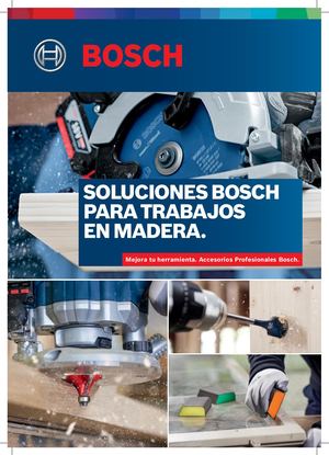 FOLLETO SOLUCIONES BOSCH PARA TRABAJOS EN MADERA