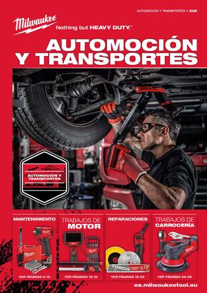 CATÁLOGO AUTOMOCIÓN Y TRANSPORTES MILWAUKEE 2026