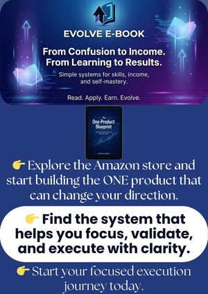 The One-Product Blueprint — A Focused System for Building Digital Income