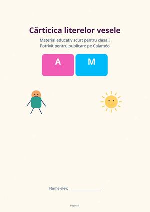 Carticica literelor vesele