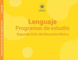 Programa Lenguaje Ii Ciclo