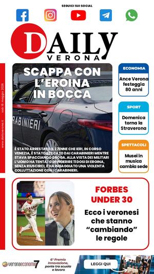 Daily Verona 16 Maggio 2026