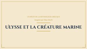 ulysse et la créature marine