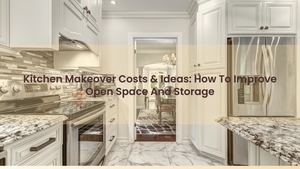 Kitchen Makeover Costs & Ideas: How To Improve Open Space And Storage