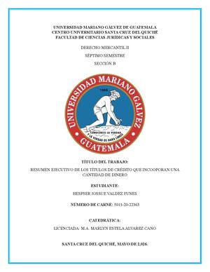 Herpser Jossue Tarea Mercantil