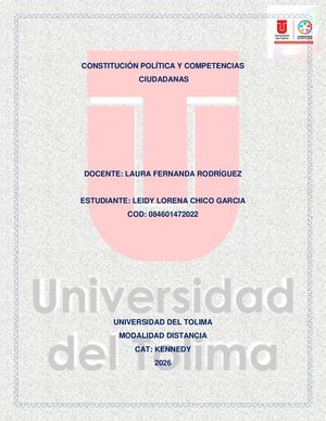 Preguntas Generadoras Constitución