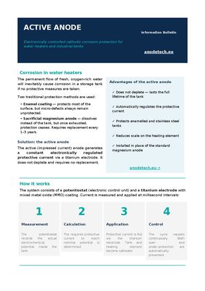 Active Anode Bulletin En