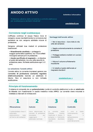 Anodo Attivo Brochure It