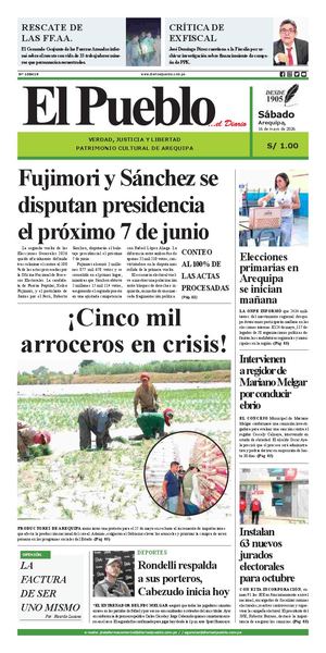 2026 05 16 Diario El Pueblo Aqp