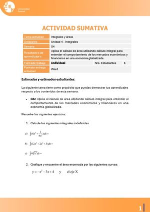 S4 Actividad Semana 4 Cal Dif E Int