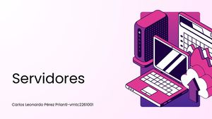 Mini Lecciones Servidores Leonardo Prianti