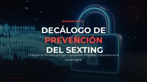 Infografía Decálogo De Prevención Del Sexting Presentaciones De Google