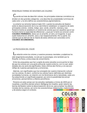Significado De Los Colores