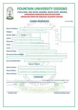 University of Delta, Agbor, Selling various admission forms for the 2026/27 academic session.☎️{08039478772) ☎️{+23408039478772} Available forms include Jupeb, Ijmb, transfer, direct entry, preliminary, remedial studies, masters, ☎️{08039478772) and postg