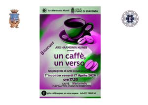 Progetto un caffe un verso 8° ed.Settimo Incontro 17 Aprile 2026