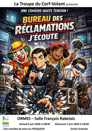 Théâtre : Bureau des réclamations, j'écoute…