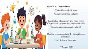 Actividad 3 – Teoría Científica