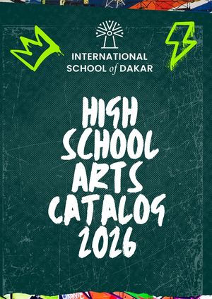ISD High School Arts Catalog 2026