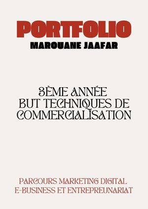 Portfolio Marouane Jaafar