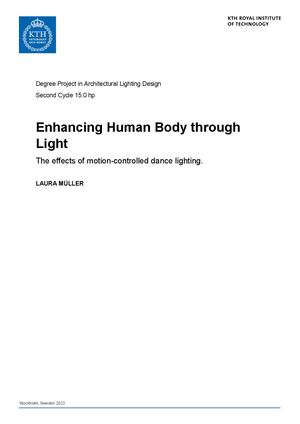 Master Thesis Project Report Laura Müller