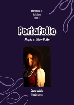Portafolio- Juana Isabella Rincón