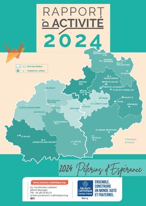 Rapport Activité2024 Secours Catholique Berry