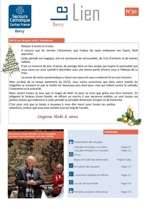 30le Lien 2025 04trimestre Secours Catholique Berry Numerique