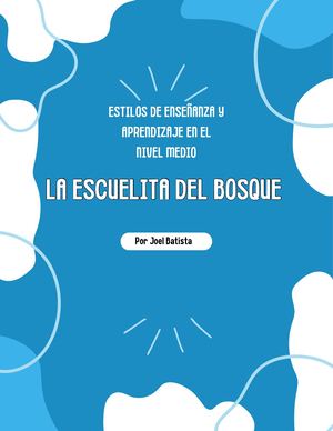 La Escuelita Del Bosque