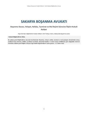 Sakarya Boşanma Avukatı | Boşanma Davası ve Aile Hukuku