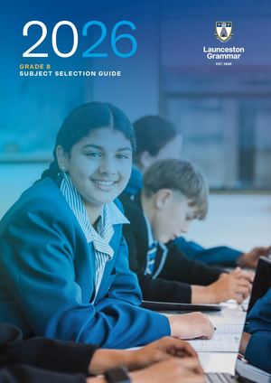 Grade 8 Subject Selection Guide 2026