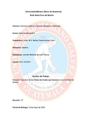 Tarea Final De Titulos De Credito