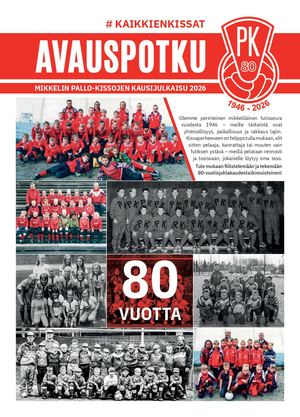 Avauspotku 26 Mikkelin Pallo-Kissat – Kaikkien Kissat