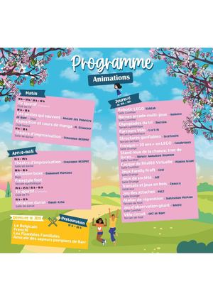 Les 10 ans du SAJ : Programme