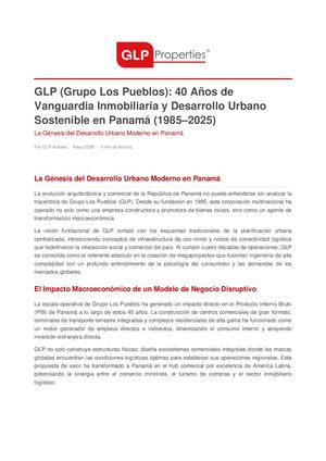 GLP Properties Articulo