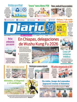 Portada, Lunes 28 De Mayo De 2026