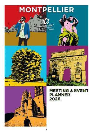 Montpellier Méditerranée Meeting & Event Planner
